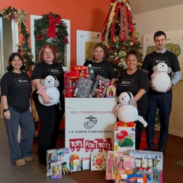 a group of people posing for a picture