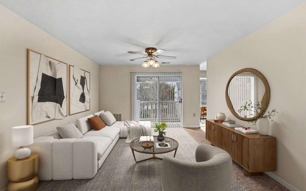 3x2 Large - Silver - 3 bedroom floorplan layout with 2 bathrooms and 1316 square feet (Living Room)
