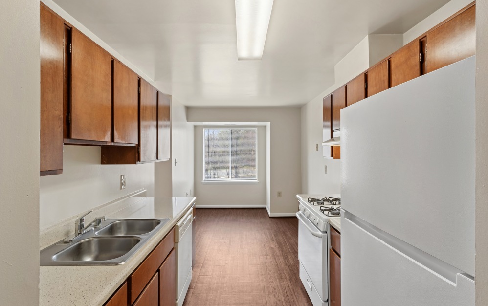 2x1 - Silver - 2 bedroom floorplan layout with 1 bathroom and 896 square feet (Kitchen)