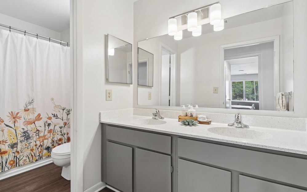 4x2 - Gold - 4 bedroom floorplan layout with 2 bathrooms and 1314 square feet (Bathroom 1)
